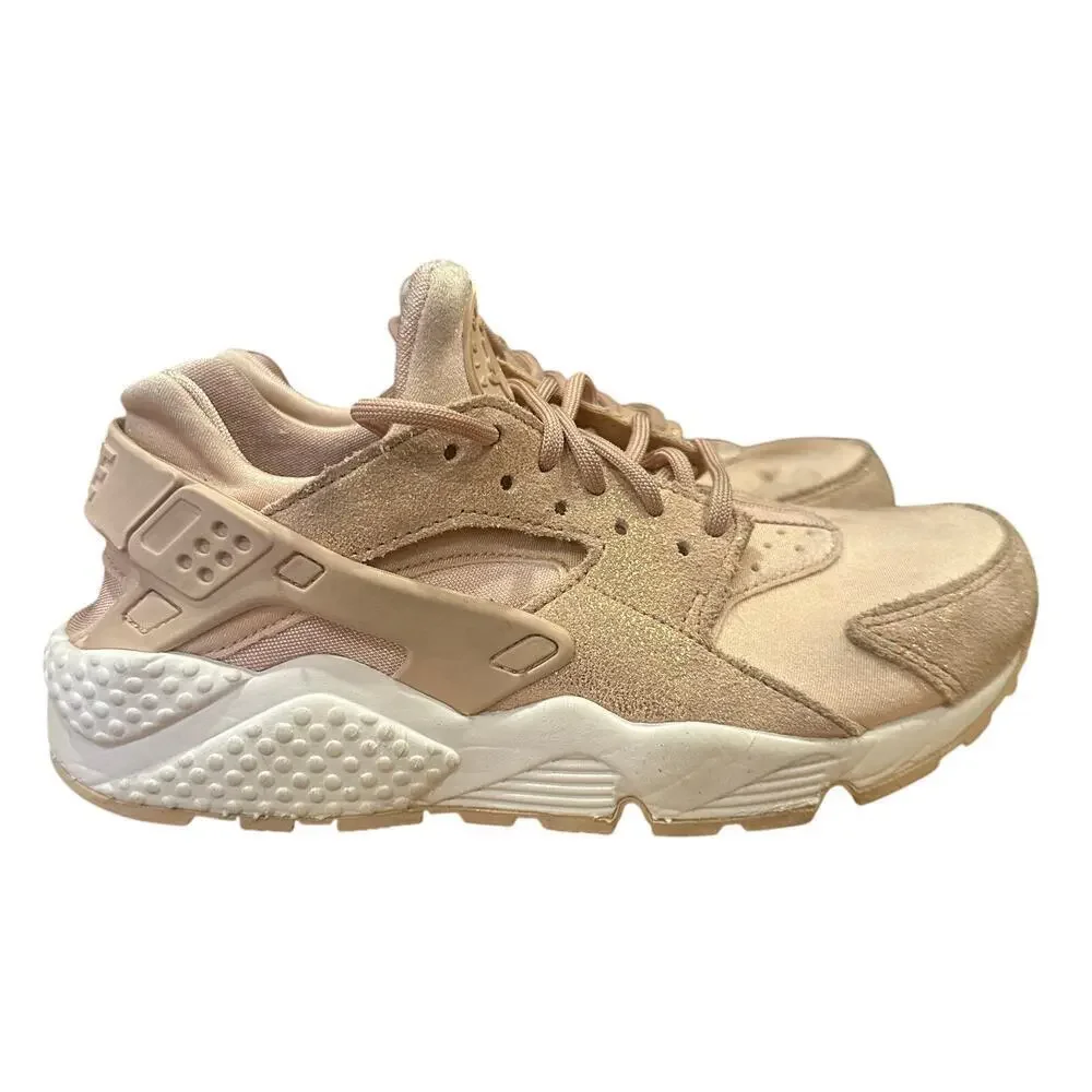 Rose Gold Nike Huarache Sneakers sz 5.5 Youth Nike Sneakers